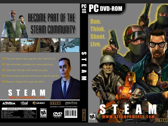 DVD Steam Cover by URBANGANGSTA101