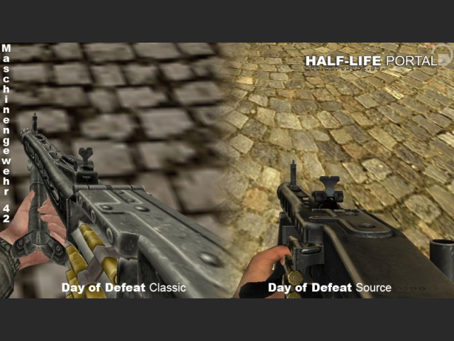 Vergleichsbild: MG42
